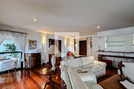 Sala de apartamento para alugar com 4 quartos, 375m² em Jardim Analia Franco, São Paulo