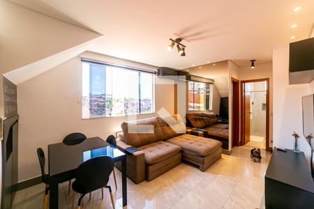 Sala de apartamento à venda com 3 quartos, 130m² em Nova Vista, Belo Horizonte
