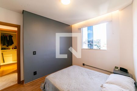 Suíte de apartamento à venda com 3 quartos, 130m² em Nova Vista, Belo Horizonte
