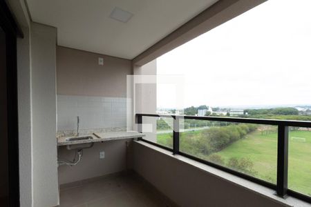 Varanda Sala de apartamento para alugar com 1 quarto, 50m² em Além Ponte, Sorocaba