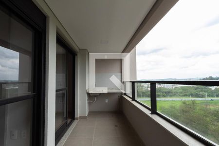 Varanda Sala de apartamento para alugar com 1 quarto, 50m² em Além Ponte, Sorocaba