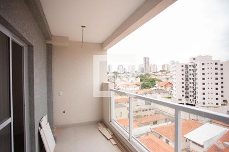 VARANDA E ÁREA DE SERVIÇO de kitnet/studio à venda com 1 quarto, 33m² em Vila Mariza Mazzei, São Paulo