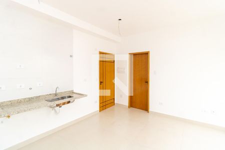 Sala/Cozinha de apartamento à venda com 1 quarto, 41m² em Vila Germinal, São Paulo