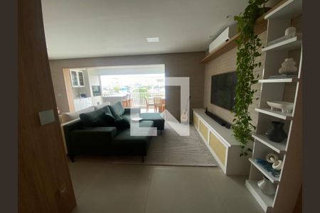 Sala de TV de apartamento à venda com 3 quartos, 154m² em Jardim Caravelas, São Paulo