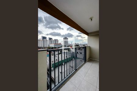 Varanda da Sala de kitnet/studio à venda com 1 quarto, 26m² em Mooca, São Paulo