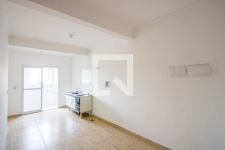 Sala/Cozinha de apartamento à venda com 2 quartos, 90m² em Jardim Silvana, Santo André