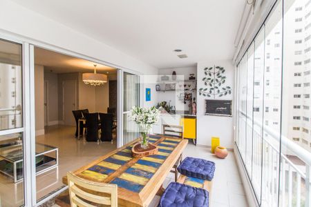 Varanda gourmet de apartamento para alugar com 3 quartos, 132m² em Tamboré, Santana de Parnaíba
