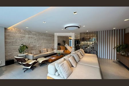 Sala de casa de condomínio à venda com 4 quartos, 400m² em Barra da Tijuca, Rio de Janeiro