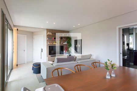 sala de apartamento à venda com 3 quartos, 126m² em Vila das Flores, Nova Lima