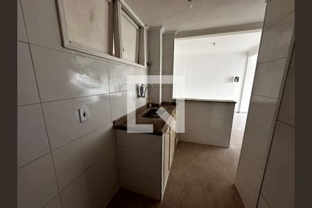 Cozinha de apartamento para alugar com 1 quarto, 50m² em Ilha Porchat, São Vicente