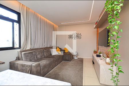 Sala de Estar de apartamento à venda com 3 quartos, 100m² em Savassi, Belo Horizonte