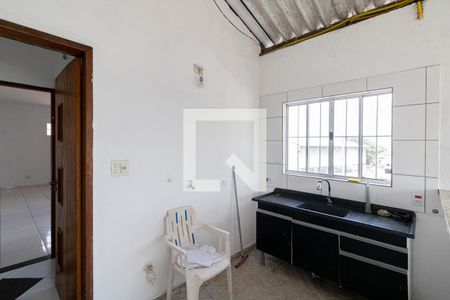 Sala e Cozinha de casa para alugar com 1 quarto, 60m² em Jardim Belem, São Paulo
