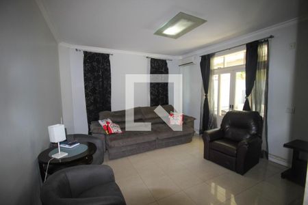 Sala de TV de casa de condomínio para alugar com 4 quartos, 508m² em Jardim Ibiti do Paco, Sorocaba