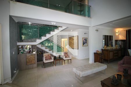 Sala de casa de condomínio para alugar com 4 quartos, 508m² em Jardim Ibiti do Paco, Sorocaba