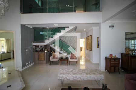 Sala de casa de condomínio para alugar com 4 quartos, 508m² em Jardim Ibiti do Paco, Sorocaba