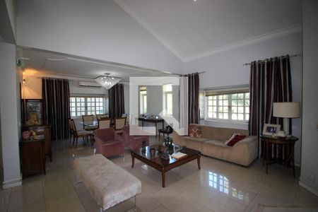 Sala de casa de condomínio para alugar com 4 quartos, 508m² em Jardim Ibiti do Paco, Sorocaba