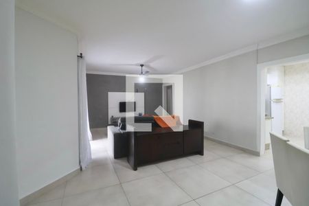 Sala de apartamento para alugar com 3 quartos, 134m² em V Guaruja, Guarujá