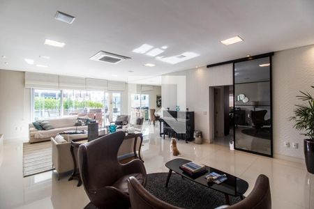 Sala de casa de condomínio à venda com 4 quartos, 485m² em Tamboré, Santana de Parnaíba