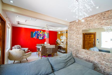 Sala de casa à venda com 3 quartos, 250m² em Vila Marina, Santo André