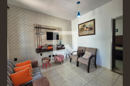 Sala de casa de condomínio para alugar com 2 quartos, 85m² em Vargem Pequena, Rio de Janeiro