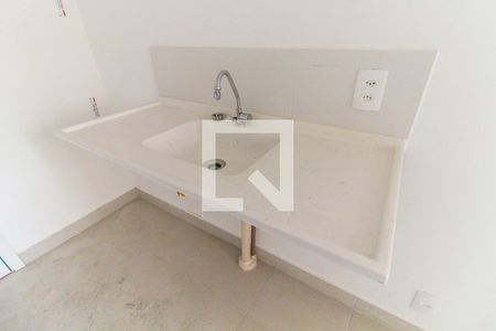 Sala/Cozinha de apartamento para alugar com 2 quartos, 33m² em Vila Nova Curuca, São Paulo
