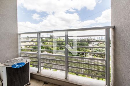 Varanda de apartamento à venda com 1 quarto, 45m² em Centro de Apoio I (alphaville), Santana de Parnaíba