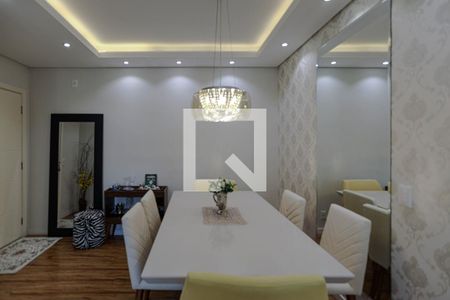 Sala de Jantar de apartamento para alugar com 3 quartos, 75m² em Vila Mogilar, Mogi das Cruzes