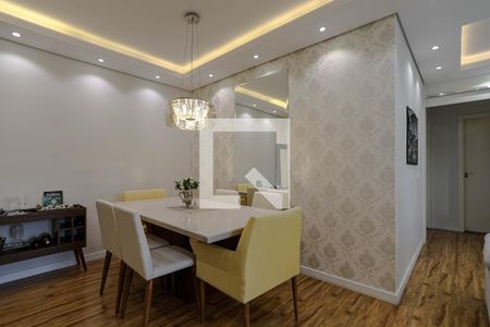 Sala de Jantar de apartamento para alugar com 3 quartos, 75m² em Vila Mogilar, Mogi das Cruzes