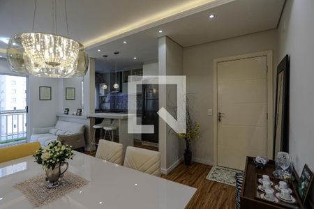 Sala de Jantar de apartamento para alugar com 3 quartos, 75m² em Vila Mogilar, Mogi das Cruzes