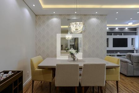 Sala de Jantar de apartamento para alugar com 3 quartos, 75m² em Vila Mogilar, Mogi das Cruzes