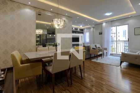 Sala de Jantar de apartamento para alugar com 3 quartos, 75m² em Vila Mogilar, Mogi das Cruzes