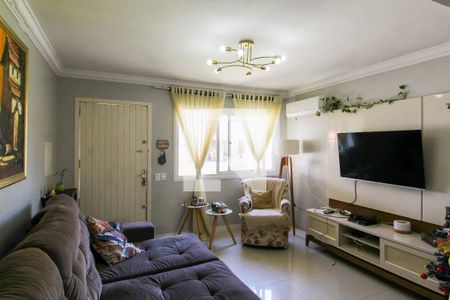 Sala de casa de condomínio à venda com 2 quartos, 86m² em Fátima, Canoas