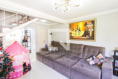 Sala de casa de condomínio à venda com 2 quartos, 86m² em Fátima, Canoas