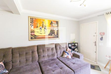 Sala de casa de condomínio à venda com 2 quartos, 86m² em Fátima, Canoas