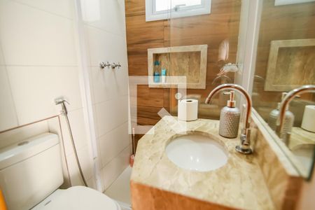 Banheiro da Suíte 1Banheiro da Suíte 1 de casa para alugar com 3 quartos, 94m² em Jardim Veneza, Indaiatuba