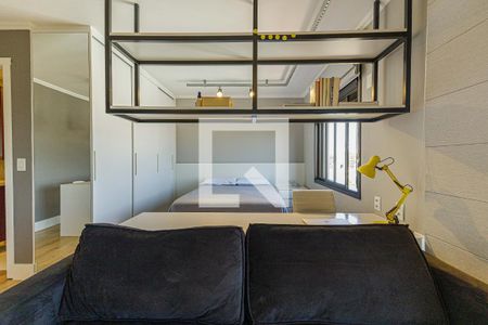 Sala de kitnet/studio à venda com 1 quarto, 44m² em São Geraldo, Porto Alegre