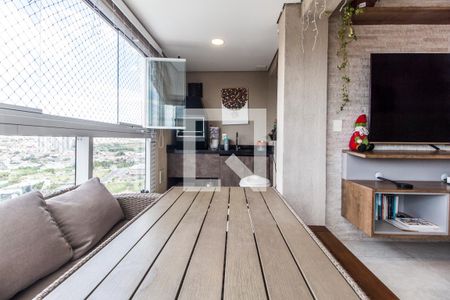 Varanda gourmet de apartamento para alugar com 2 quartos, 84m² em Bethaville I, Barueri