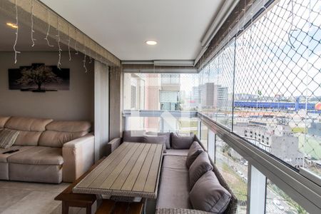 Varanda gourmet de apartamento para alugar com 2 quartos, 84m² em Bethaville I, Barueri