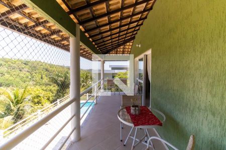 Varanda da Sala de casa de condomínio à venda com 5 quartos, 483m² em Vila Progresso, Niterói