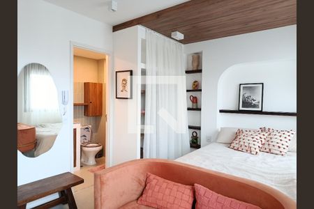 Estúdio de kitnet/studio para alugar com 1 quarto, 24m² em Pinheiros, São Paulo