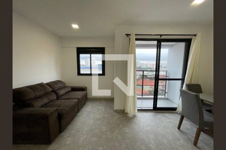 Sala/Cozinha de apartamento para alugar com 1 quarto, 37m² em Vila Sonia, São Paulo