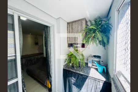 Varanda da Sala de apartamento à venda com 2 quartos, 54m² em Jardim Imperador, Guarulhos