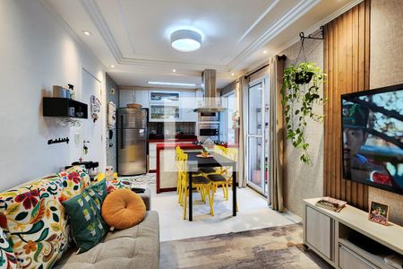 Sala de apartamento à venda com 2 quartos, 48m² em Vila Jupiter, São Bernardo do Campo