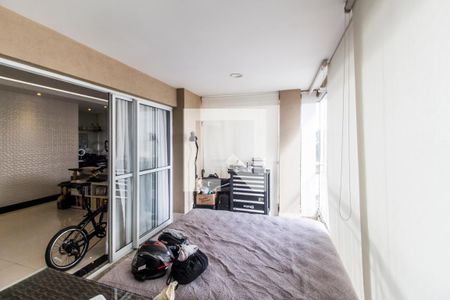 Varanda gourmet de apartamento à venda com 3 quartos, 131m² em Centro Empresarial Tamboré, Santana de Parnaíba