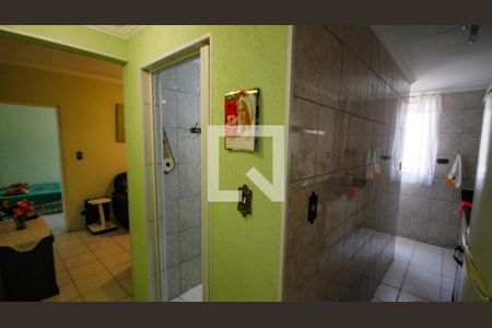 Cozinha de apartamento para alugar com 1 quarto, 50m² em Vila Assuncao, Praia Grande