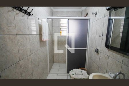 Banheiro de apartamento para alugar com 1 quarto, 50m² em Vila Assuncao, Praia Grande