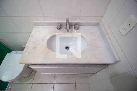 Banheiro da Suíte de casa de condomínio para alugar com 3 quartos, 120m² em Jardim Americano, Sorocaba