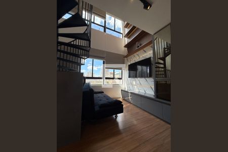 Sala de apartamento para alugar com 1 quarto, 39m² em Rebouças, Curitiba