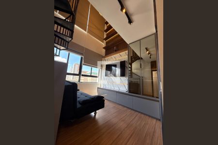 Sala de apartamento para alugar com 1 quarto, 39m² em Rebouças, Curitiba