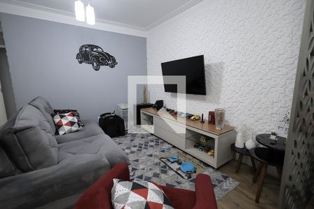 Sala de apartamento à venda com 3 quartos, 96m² em Pinheirinho, Santo André
